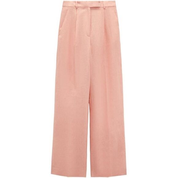 NWT ZARA Linen Pants - Picture 1 of 8